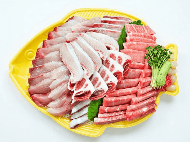 대방어+참돔회