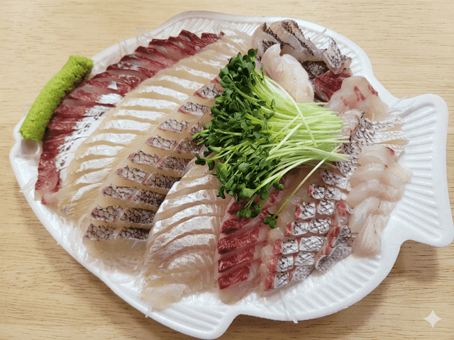 참돔모듬회