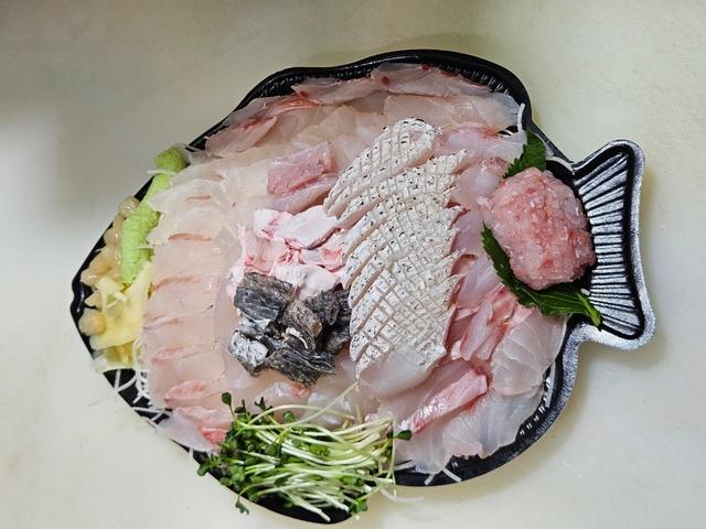 민어회