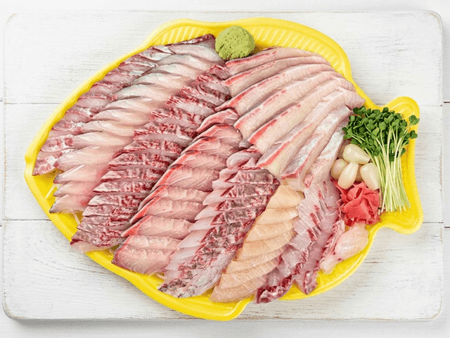 대방어+숭어회