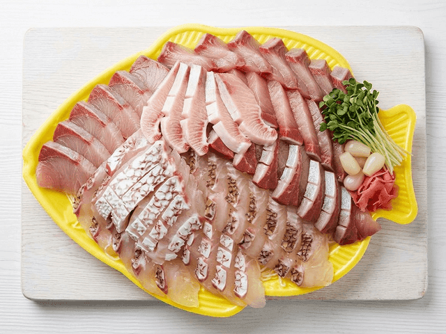 대방어+참돔회