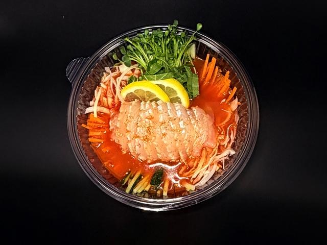 도다리 국수물회