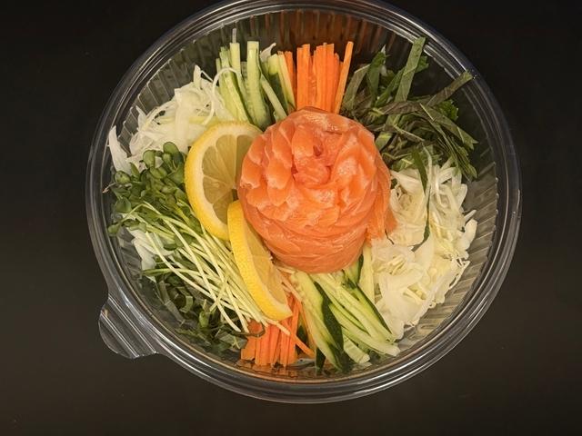 연어국수 물회