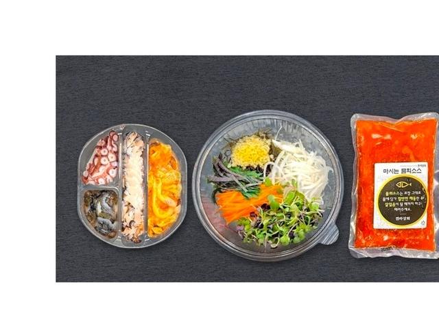 해물물회